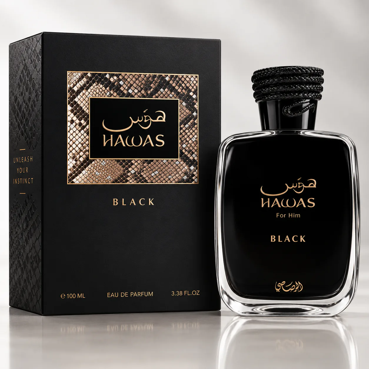 عطر رصاصی مدل هوس بلک 100 میلی لیتر