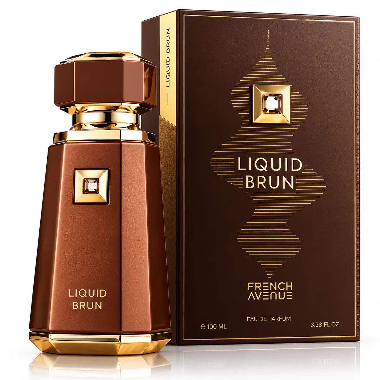 عطر فرنچ اونیو مدل لیکویید براون 100 میلی لیتر