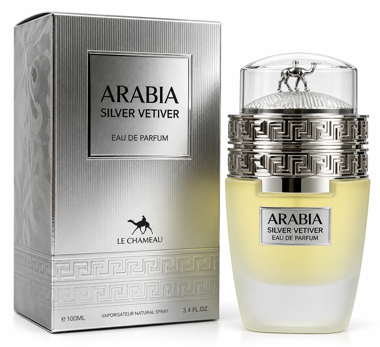 عطر امپر مدل عربیا سیلور وتیور 100 میلی لیتر