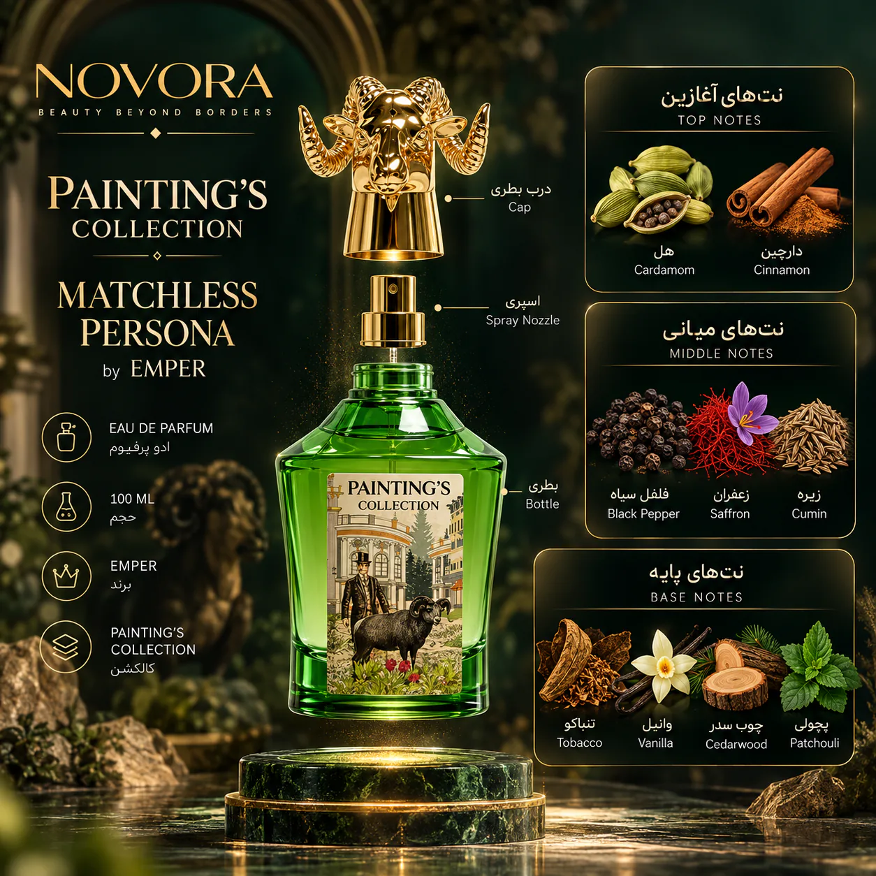 عطر امپر مدل مچلس پرسونا ۱۰۰میلی لیتر
